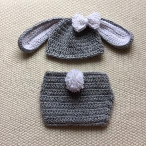 Newborn Girl Bunny Outfit