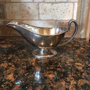 Friedman Silverplate Gravy Boat Server