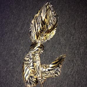Tiger Print Scarf