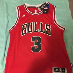 Wade #3 throwback swingman jersey L