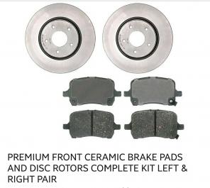 New in the the box Front Brake Rotors