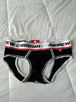 Sz-M Andrew Christian Jockstrap Black
