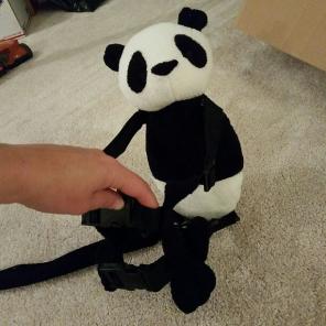 Child Toddler Leash Harness Panda