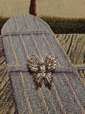 Butterfly brooch