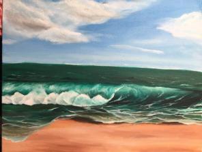 Original Seascape Oil Painting On Canvas