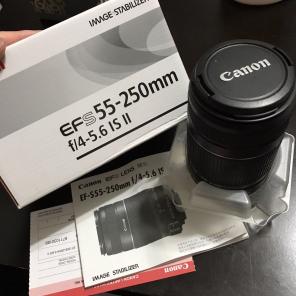 Canon EF-S 55-250mm f/4-5.6 IS II Lens