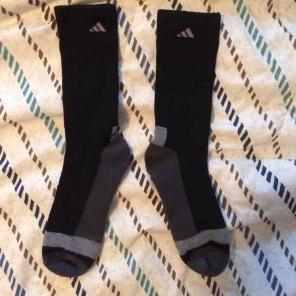 Adidas Black & Grey Socks