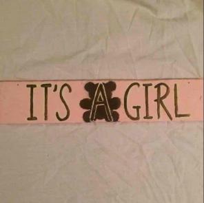 It's a girl