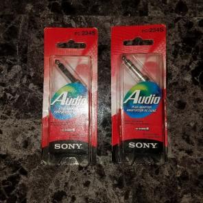 2 SONY AUDIO PLUG ADAPTORS