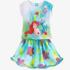 NWT Ariel little mermaid skirt outfit