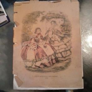 GODEY'S AMERICANIZED ADVERTISEMENT 1856