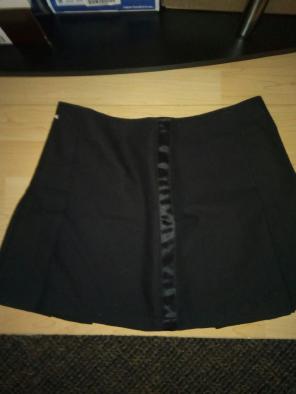 Killah♠pleated skirt. (S) Black