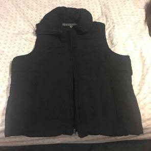 Kenneth Cole Reaction black puffer vest