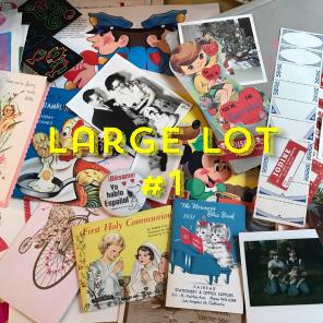 Large Ephemera Lot Misc Lot 1 3-5 Lbs