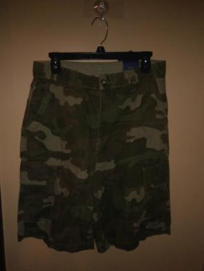 Mens cargo army fatigue shirts size 32