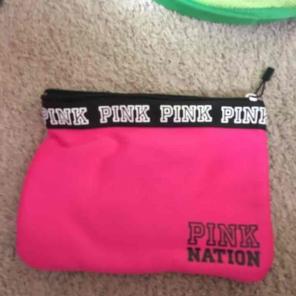 PINK swimsuit pouch
