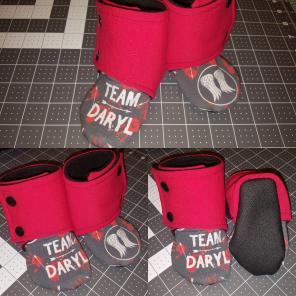 18-24m Walking Dead non-slip booties