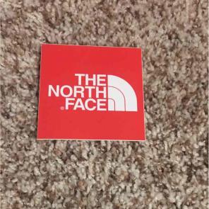 The North Face sticker