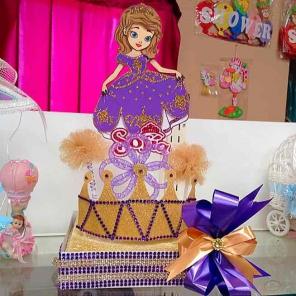 Sofia the first centerpiece