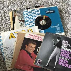 14 (45's) records