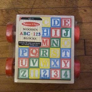 Melissa and daugh abc blocks