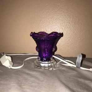 Oil Warmer Purple