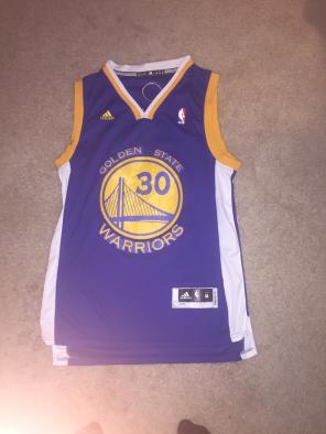 Steph Curry Stitched Jersey Adult Medium
