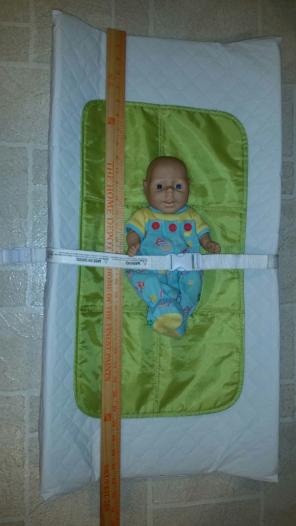 Summer Diaper Changing Pad, Contoured