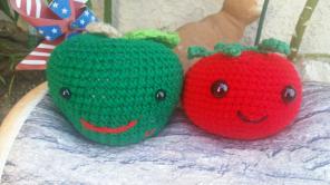Kawai apple and tomato
