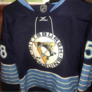 Penguins youth letang jersey