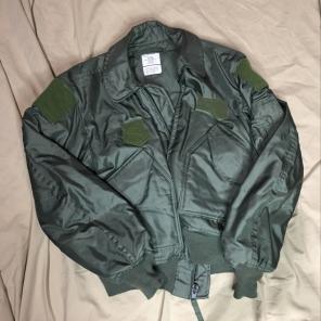 Men's Military Flight Jacket Size Med