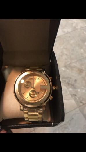 GOLD DESIGNER(Gucci) Watch Men And Women