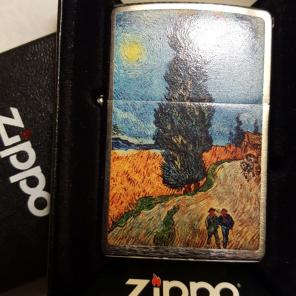 Vincent Van Gogh "Cyprus" Zippo