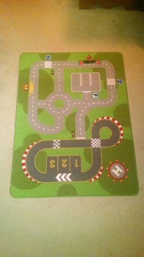 Road rug/ toy rug / race track rug