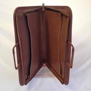 Leather attaché vintage