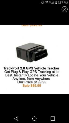 Just put in your car always know were it