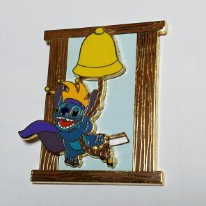 Stitch as Quasimodo Disney Pin