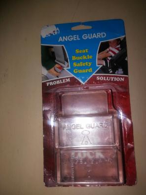 Car seat and seat belt guard