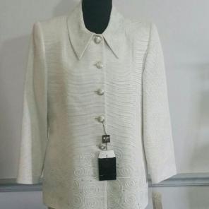 Lilly and Taylor White Pastel Suit