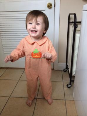 Monday's Child Pumpkin Longall