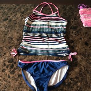 Girls Two Piece Swimsuit Size 16