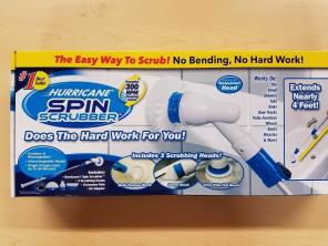 Spin scrubber
