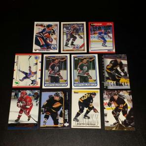Martin Gelinas NHL Hockey Card Lot of 11