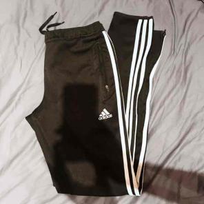 Adidas skinny soccer pants