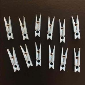 Baby Blue Clothes Pins EMBELLISHMENTS