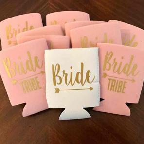 Bride Tribe Can Coolers