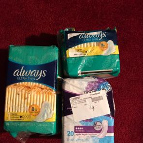 Always Pads Lot Of 85