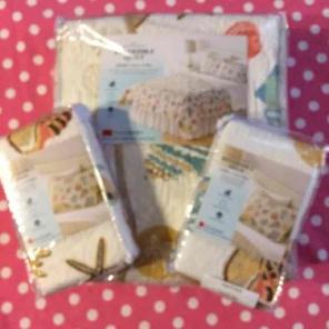 Nautical F/Q Quilt & Shams