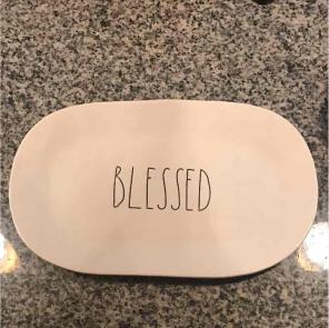 Rae Dunn blessed platter
