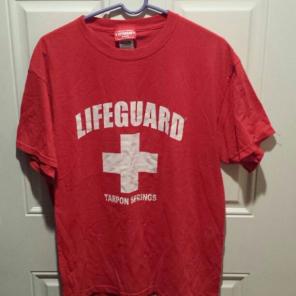 Red Lifeguard Shirt Officially Licensed